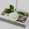 Rosas Artificiales de Terciopelo para Decoraciones de Boda, Flores Falsas, Rosas Búlgaras Transfronterizas, Flores Artificiales para el Día de San Valentín al por Mayor