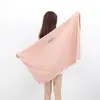 Touca Seca para Cabelo Feita Sob Medida pelo Fabricante para Mulheres, Toalha de Cabelo Grossa e Macia, Touca de Banho Absorvente de Fleece Coral, Logo Bordado, Dropshipping