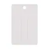 6,5*10cm Cartão para Presilha de Cabelo Branca Espessa Não Impresso Cartão Branco 400g Acessório de Cabeça Versátil Cartão de Suporte para Embalagem de Presilhas de Cabelo