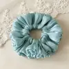 Goma de pelo plisada estilo coreano, de flujo suave, con forma de capullo de flor, dulce y a la moda, accesorio para moño para primavera