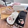 Zapatos Croc para Niños Verano 2024 Sandalias para Niñas Suela Blanda de Eva Antideslizante Pantuflas para Bebé Verano Nuevo Estilo