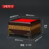 Estante para Thangka Adornos Base Rectangular de Madera Maceta Florero Taishan Piedra Estatua de Buda Maceta para Bonsái Artesanía