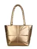 Bolsa de Gran Capacidad para Mujer 2026 Nuevo Verano Versátil Bolso de Hombro Simple con Textura, Adecuado para la Escuela y el Viaje Diario Bolso Tote