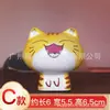 2 pulgadas Gato de la Fortuna y el Tesoro Adornos Cerámicos Chica Gato Lindos Mini Adornos Cerámicos de Oficina Regalos Creativos de Navidad