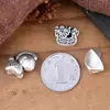 Plata S999 Dragón Troyano de Dinero Bote de Dragón Cuentas Retorcidas Retro Lindo 3D Plata Dura Pulsera DIY Accesorios de Joyería