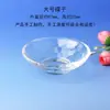 Prato de Sabor de Cristal, Prato de Vidro, Prato de Vinagre, Saboneteira, Tigela Pequena, Copo de Água, Copo de Cristal para Nail Art, Tigela de Copo de Óleo Essencial Essencial para Salão de Beleza