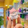 Chaveiro de Gato Gordo de Resina Desenho Animado Feminino Fofo Exquisito Corrente de Celular Pulseira Boneca Acessórios de Chaveiro Fofos