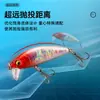 Isca para Pesca: Isca Minnow de Afundamento Lento para Arremessos de Longa Distância, Minnow que Não Desvia para Pesca em Água Salgada, Eficaz para Mirar em Corvina, Peixe Mandarim e Robalo