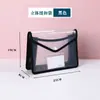Bolsa para documentos transparente de botón a presión engrosada de fábrica directa con acabado de borde, bolsa de archivo de oficina PP impermeable y a prueba de polvo