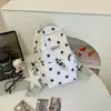 Mochila de Bolinhas Estilo Coreano Ins para Estudantes Universitárias Bolsa Escolar Design de Nicho Altamente Estético Mochila para o Dia a Dia