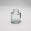 Venta al por mayor de fábrica botella redonda transparente de aromaterapia de 50 ml botella vacía hogar hotel oficina aromaterapia sub-botella de aceite esencial