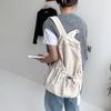 Mochila de nailon simple Mochila para mujer Verano Estilo coreano Para ir al trabajo Gran capacidad Ligera Bolsa escolar para estudiantes Ligera Para ir al trabajo