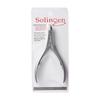 Tesoura para cutícula profissional de alto nível para peeling, aparar bordas de unha do dedo da mão e do pé, calos, ferramenta recomendada para salão de unhas