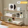 Prateleira de Armazenamento para Mesa, Estante de Canto de Mesa, Prateleira de Armazenamento para Estação de Trabalho, Mesa de Trabalho para Estudante, Estante Simples, Prateleira de Armazenamento para Dormitório