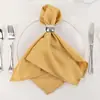 Guardanapo de cetim fosco, guardanapo dobrado, pano de limpeza de copos, banquete de casamento de hotel, guardanapo quadrado pequeno decorativo estilo americano