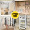 Cubierta Antipolvo para Dormitorio de Estudiantes Película Antipolvo para Dormitorio Desechable de Plástico Antipolvo Cama Superior y Mesa Inferior Película Protectora Antipolvo