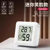 Termómetro de Pantalla Digital de Precisión Medidor Digital de Temperatura y Humedad de Escritorio Reloj Despertador Hogar para Madre y Bebé Montado en Pared Temperatura y Humedad Interior y Exterior