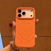 Funda de silicona líquida con patrón de ola en forma de corazón 3D adecuada para Apple 1817promax, funda de teléfono girly con forma de corazón