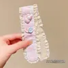 Lindos pasadores de velcro de dibujos animados, una herramienta práctica para peinar el flequillo del bebé y mantener los cabellos sueltos en su lugar, adecuados para niñas y niños, accesorios para el cabello