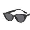 Gafas de sol retro ojo de gato triángulo en negro montura pequeña estilo protección solar foto gafas de sol cara pequeña gafas de sol para mujer de alta calidad