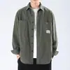 Camisa de Trabajo Retro Transfronteriza 2026 Primavera y Otoño Nuevo Estilo Venta al por Mayor Chaqueta Americana para Hombre Comercio Exterior Prendas Exteriores Sueltas