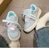 Guochao Nicho Original Kitty Feo Lindo Zapatos de Pan Mujer 2024 Nuevo Primavera Plataforma Casual Zapatos Blancos