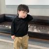 [suéter de niño en stock camisa básica de bebé para niños 2025 primavera y otoño nuevo solapa polo tejido versión coreana