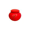 Cerâmica de Jingdezhen Criativo Tampa Cone Longo Vertical Lata de Chá Personalizada Grande Lata de Presente de Armazenamento Esférica Sala de Chá
