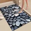 Alfombrilla de Piso de Mármol Transfronteriza Alfombrilla de Piso Suave de Barro Diatomeas Secado Rápido Absorbente de Agua Hogareña Entrada de Baño Felpudo Antideslizante