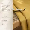 Vendas diretas do fabricante: tecido para sofá imitação de linho fino, fronha de algodão e linho, almofada de bay window, tecido para capa de carro, material para atacado direto de 130g