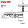 Clip Colgador de Abrazadera para Accesorios de Tubería Galvanizada de 20/25/32mm Conector para Estantería de Invernadero Sujetador Redondo sin Soldadura