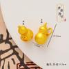 Colgante de gota de aceite de calabaza pequeña, pulsera, collar, accesorios de bricolaje de oro de 24 quilates con método antiguo, material de cuentas tejidas a mano