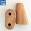 Pie de mueble de madera maciza, mueble de TV, mueble de madera, sofá, pie redondo de madera