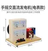 Gerador de Manivela Faraday Caseiro Manual Equipamento Experimental Físico e Elétrico Gerador de Corrente Alternada e Contínua de Manivela