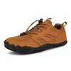 Zapatos de Senderismo Cruzados para Exteriores Modelo Nuevo 2025, Antideslizantes para Todas las Estaciones, Resistentes al Desgaste, Ligeros, Zapatos de Trekking, Zapatos Deportivos Casuales de Ajuste Amplio