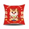 Almohada de Pony Estilo Nuevo, Linda y Festiva, Almohada para Atraer Riqueza en Año Nuevo, Cojín Decorativo Navideño para el Hogar, Venta al por Mayor por Fabricante