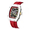 Reloj de Pulsera de Moda para Hombre con Forma de Barril Ultradelgado Nuevo Transfronterizo, Modelo Popular de Comercio Exterior, Reloj de Cuarzo al por Mayor, Marca de Relojes para Hombre