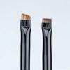 Brocha Eyeliner de Cabeza Plana, Brocha Fina de Cabeza Oblicua para Cejas, Delineador en Crema para Contornear, Brocha de Maquillaje Cangzhou, Set de Maquillaje Pequeño y Fresco