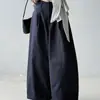 Roupas femininas de Dongdaemun, Coreia, calças casuais curvas estilo americano para mulheres, outono, calças largas retas folgadas tipo foice para o trabalho