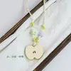 Collar de Manzana Fresca de Verano Jingdezhen para Mujer Estilo Resort de Nicho Cadena para Clavícula Cadena de Suéter Accesorios