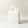 Sacolas Estéreo Personalizadas de Não Tecido, Bolsas de Mão de Não Tecido Ecológicas, Sacolas de Compras para Presente de Não Tecido Revestido Processado
