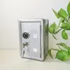 Cofre de Porquinho Doméstico Pequeno Transfronteiriço Mini Cofre Infantil Caixa de Poupança de Metal Criativa Caixa de Armazenamento com Fechadura