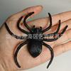 Adereços de Aranha de Halloween Enfeites de Decoração de Halloween Mini Aranha Pequena Luminosa Algodão Aranha Pequena Brinquedo Artificial