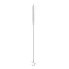 Ventas del fabricante cepillo para pajitas de acero inoxidable 304 cepillo de cerdas cepillo limpiador de tubos de ensayo cepillo de cerdas suaves en espiral cepillo de cerdas para pajitas