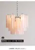 Un Metro Luz Usada Murano Alto Acabado Vidrio Mar del Sur Candelabro Francés Retro Villa Sala de Estar Comedor Lámpara