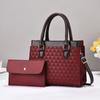 [Recomendação de Borda] Bolsas Femininas 2025 Nova Bolsa para Sogra Grande Capacidade Bolsa de Mão em Couro PU Bolsa Tote Feminina Tendência
