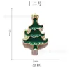 Série de Natal Transfronteiriça Acessórios de Liga para Nail Art Sino de Natal, Árvores, Rena, Boneco de Neve Acessórios de Decoração de Unhas