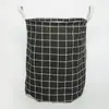 Cesto de roupa suja dobrável simples cesto de roupa suja de banheiro saco de armazenamento cesto de armazenamento de roupa suja superdimensionado fábrica de balde de armazenamento por atacado