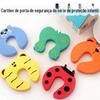 [X] Cartão de Porta Batente de Porta Clipe de Porta Série Proteção Infantil Colorida