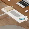 Tablero de Extensión para Escritorio Plegable Gadget para Escritorio de Oficina Expansión Lateral Alargamiento Ensanchamiento Brazo de Soporte Bandeja para Teclado
